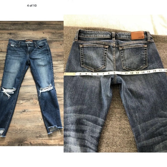 Joes collector Japanese denim staggered hem jeans - Picture 4 of 6